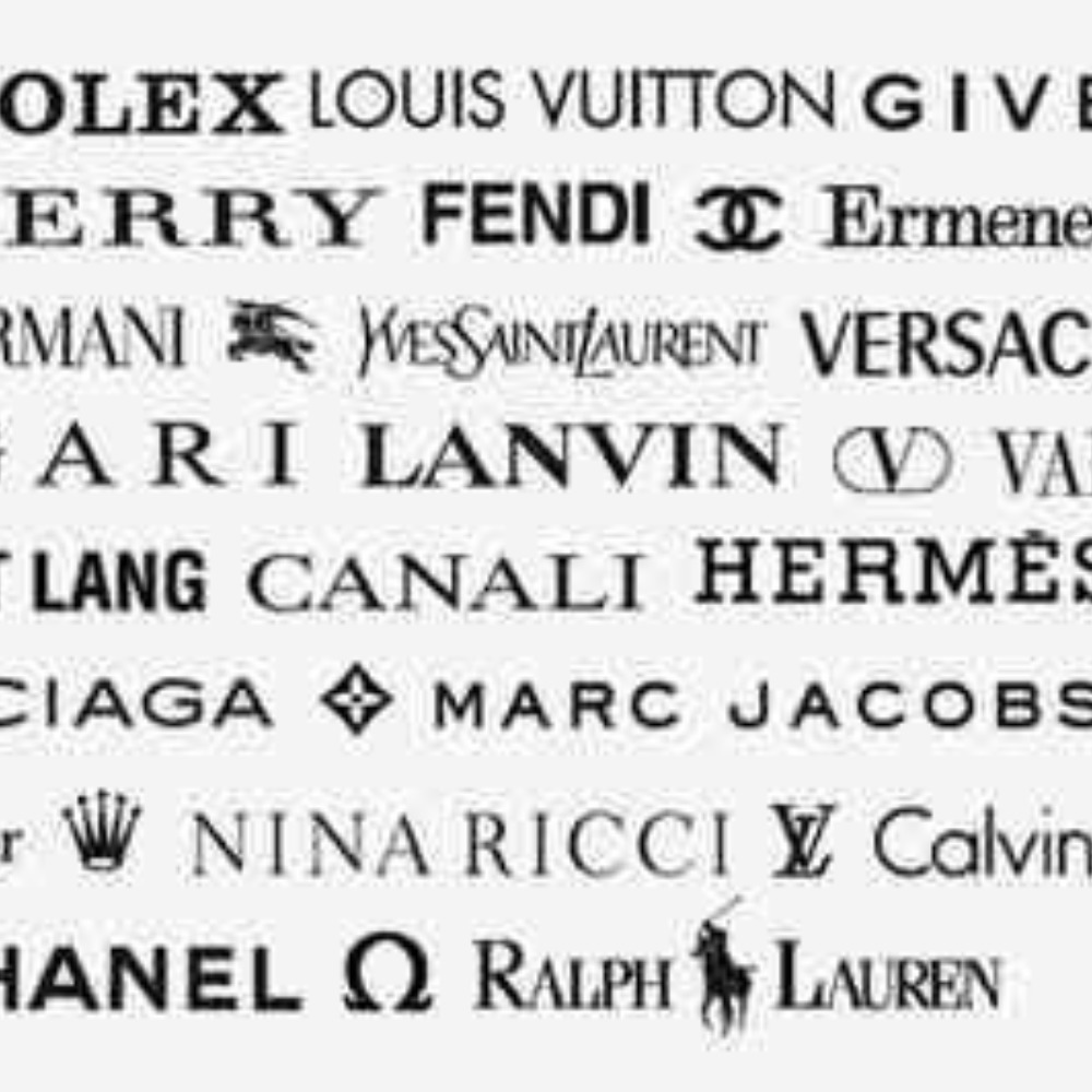 Authentic fashion items